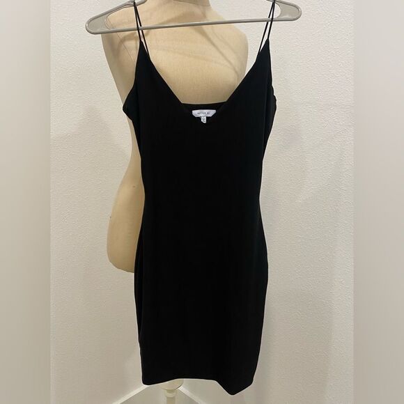 Better Be Womens Spaghetti Strap Basic Mini Dress Small - Picture 3 of 5